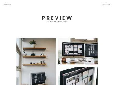 24 Workspace Free Photos  - Free template