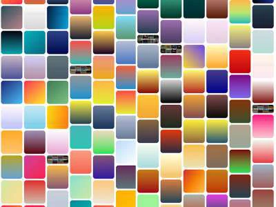 400+ Categorized Gradients  - Free template
