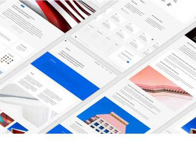 Agency Web Template UI Kit  - Free template