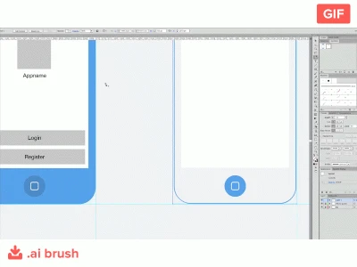 AI Brushes for Wireframing  - Free template