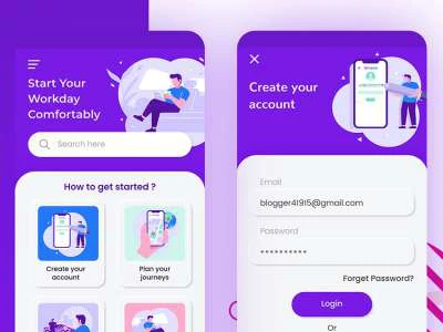 Chased Home UI Design  - Free template