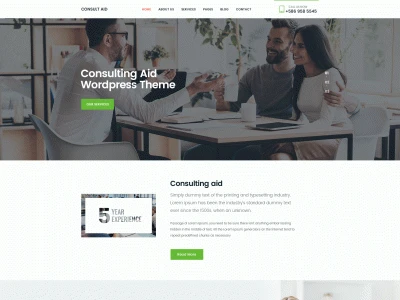 Consultancy Web Template  - Free template