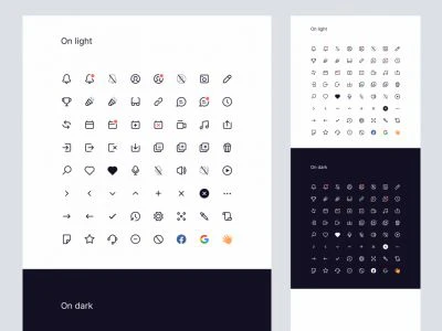 126 Free Icons for Sketch by Significa  - Free template
