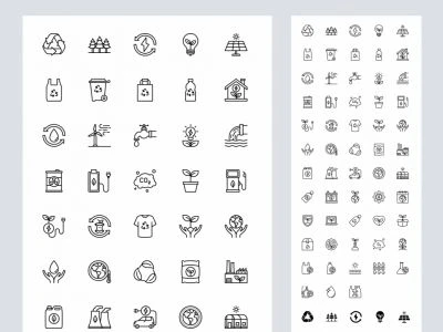 58 Ecology & Nature Free Icons  - Free template