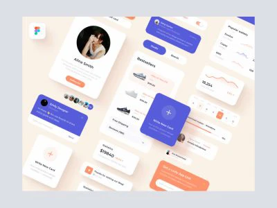 App UI Elements for Figma  - Free template
