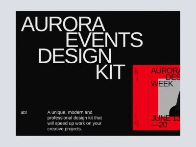 Aurora - Free Web Elements  - Free template