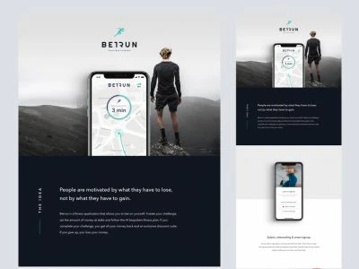 Betrun UI Kit for Sketch  - Free template