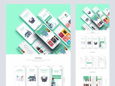 Book Grocer UI Kit for Adobe XD  - Free template