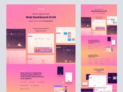 Coinbase - Web Dashboard Ui Kit  - Free template