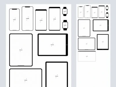 Devices Mockup for Figma  - Free template