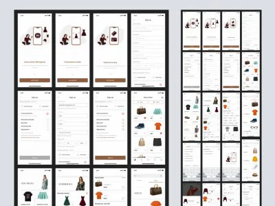 Ebuy Free eCommerce UI Kit for Sketch  - Free template