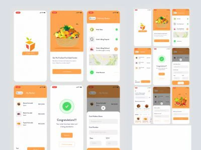 Ecommerce Mobile - Free UI Kit for Figma  - Free template