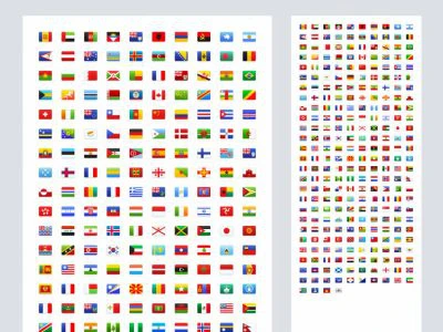 Flagpack Free Icons Pack  - Free template