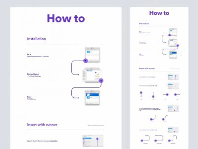 Fluid - UI Flow & Diagrams  - Free template