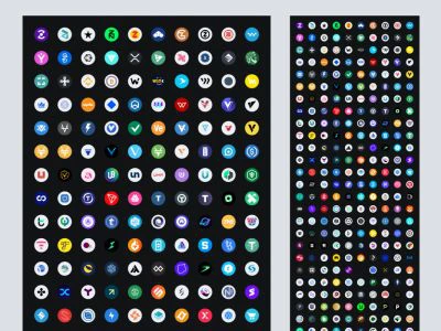 Free 579 Cryptocurrency Vector Logos  - Free template