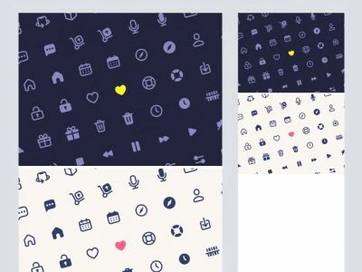 Icons Library for Figma  - Free template