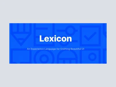 Lexicon  - Free template