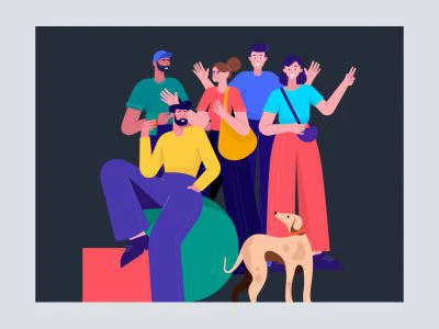 Lifestyle Free Illustrations  - Free template