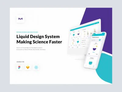 Liquid Design System  - Free template