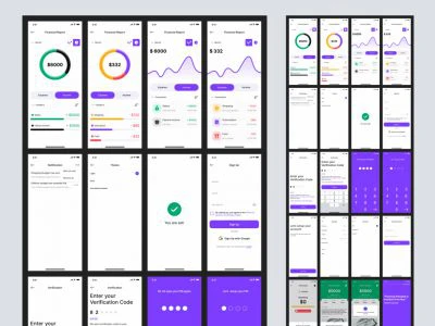 Montra Expense Tracker Free UI Kit for Figma  - Free template