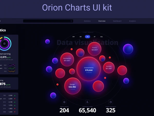 Orion UI Kit  - Free template