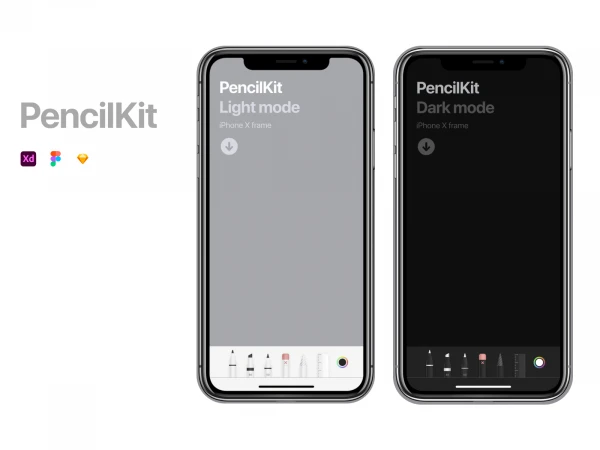 PencilKit App  - Free template