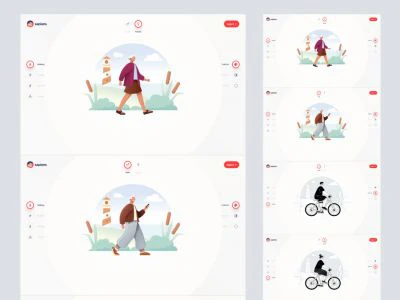 Sapiens Character Free Illustration Builder  - Free template