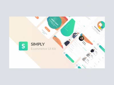 Simply eCommerce UI Kit  - Free template
