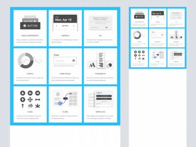 Spark Sketch Library for UX Designers  - Free template