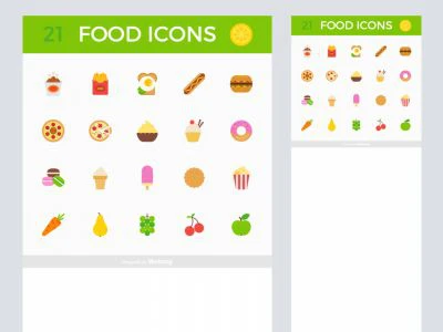 Tasty Food Free Icon Pack  - Free template