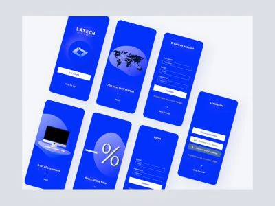 Tech Marketplace UI Kit for Figma  - Free template
