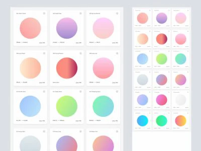 Web Gradients  - Free template