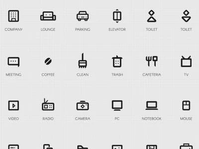Free 50 Copmany Icons  - Free template