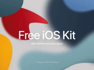 Apple iOS Kit  - Free template