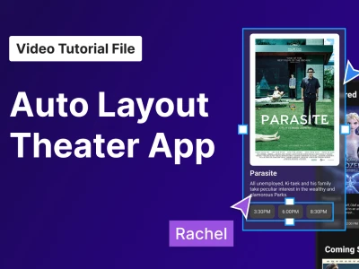 Auto Layout Theater App  - Free template