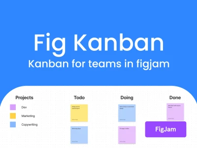 Fig Kanban – FigJam  - Free template