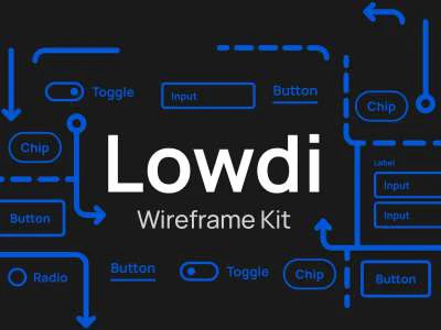 Lowdi – Wireframe Kit  - Free template