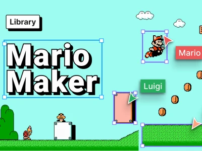 Mario World Maker  - Free template