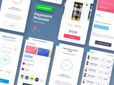 Payment UI Kit  - Free template