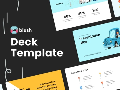 Pitch Deck Template  - Free template
