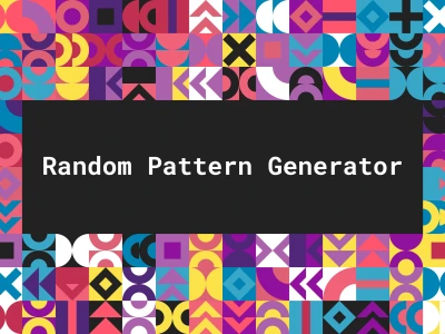 Random Pattern Generator  - Free template