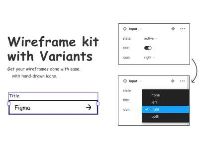 Simple Wireframe Kit  - Free template