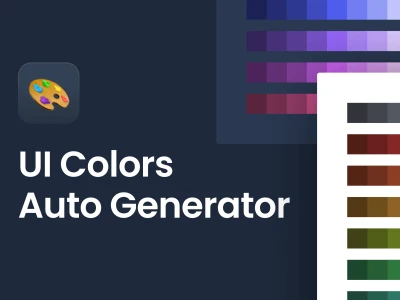 UI Colors Auto Generator  - Free template