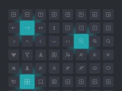 UI Interface Icons (+79)  - Free template