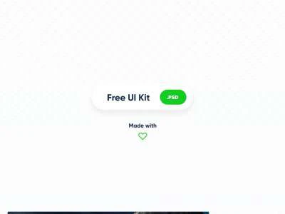 Free Web UI Kit  - Free template
