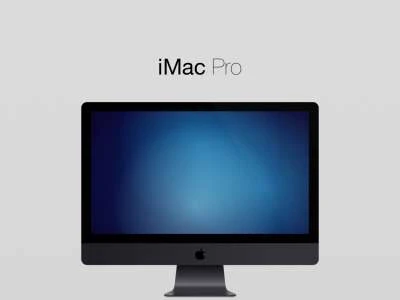 iMac Pro Free Mockup  - Free template