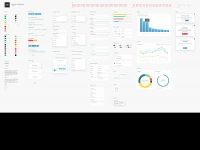 MX React UI Kit Components  - Free template