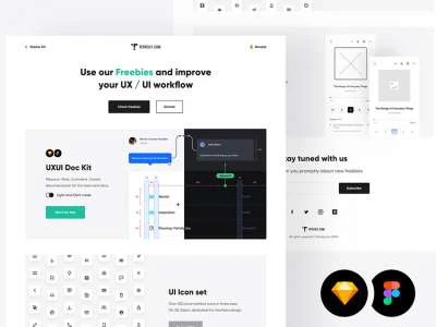Starter kit for UI design  - Free template