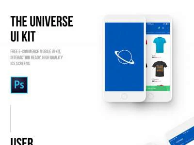 Universe E-commerce UI Kit  - Free template