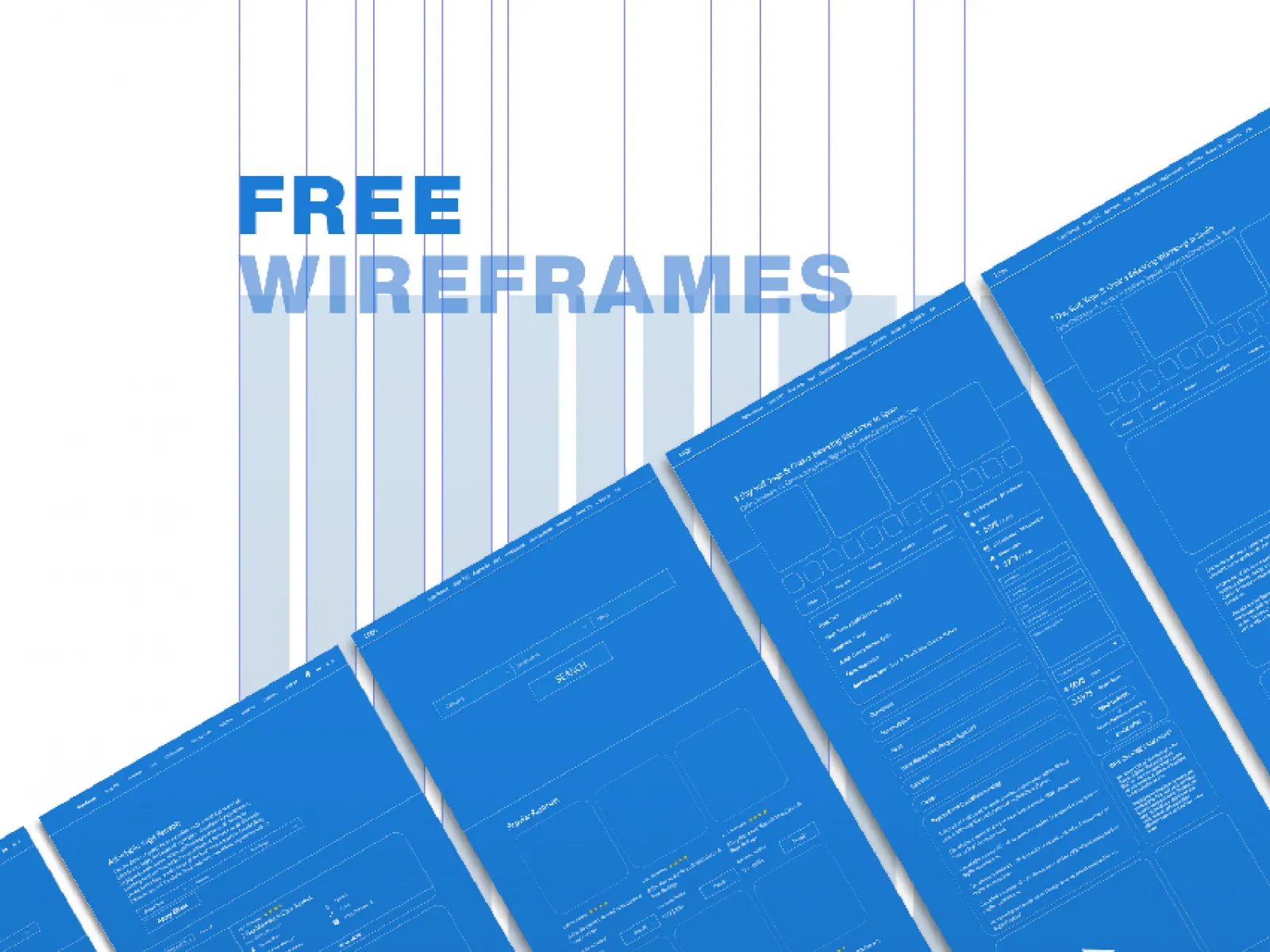 Website Wireframes UI Kit for Figma and Adobe XD